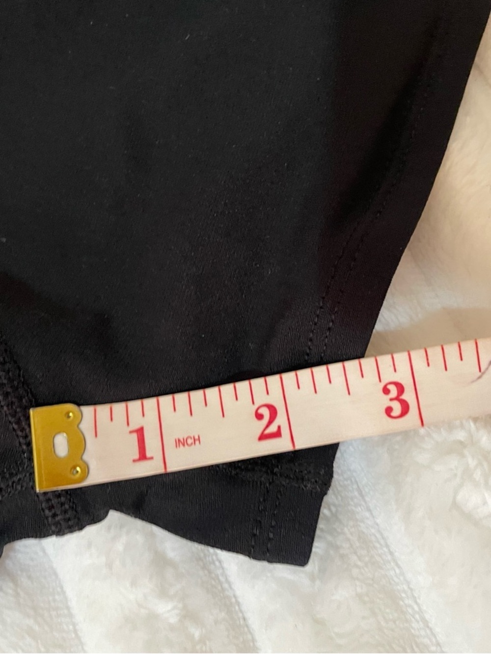 Nike Black Athletic Swim Shorts with White Swoosh - Picture 11 of 11